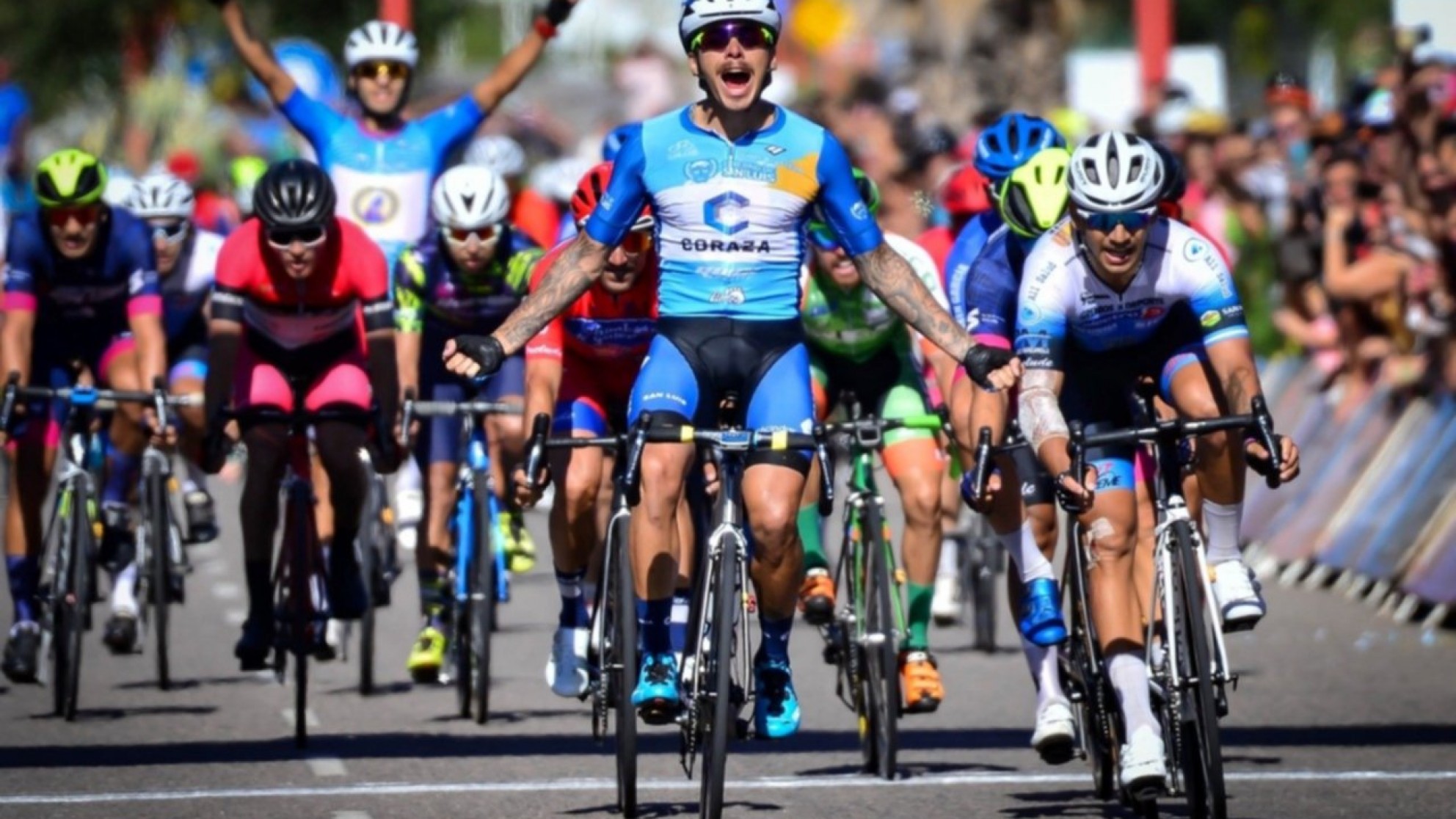 Nicolás Tivani ganó en San Luis y ahora viene por la Vuelta de Mendoza
